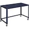 Lorell SOHO Mobile Steel Desk, 200lb Capacity, 48" x 24" x 30", Navy LLR18335 - alternate 1
